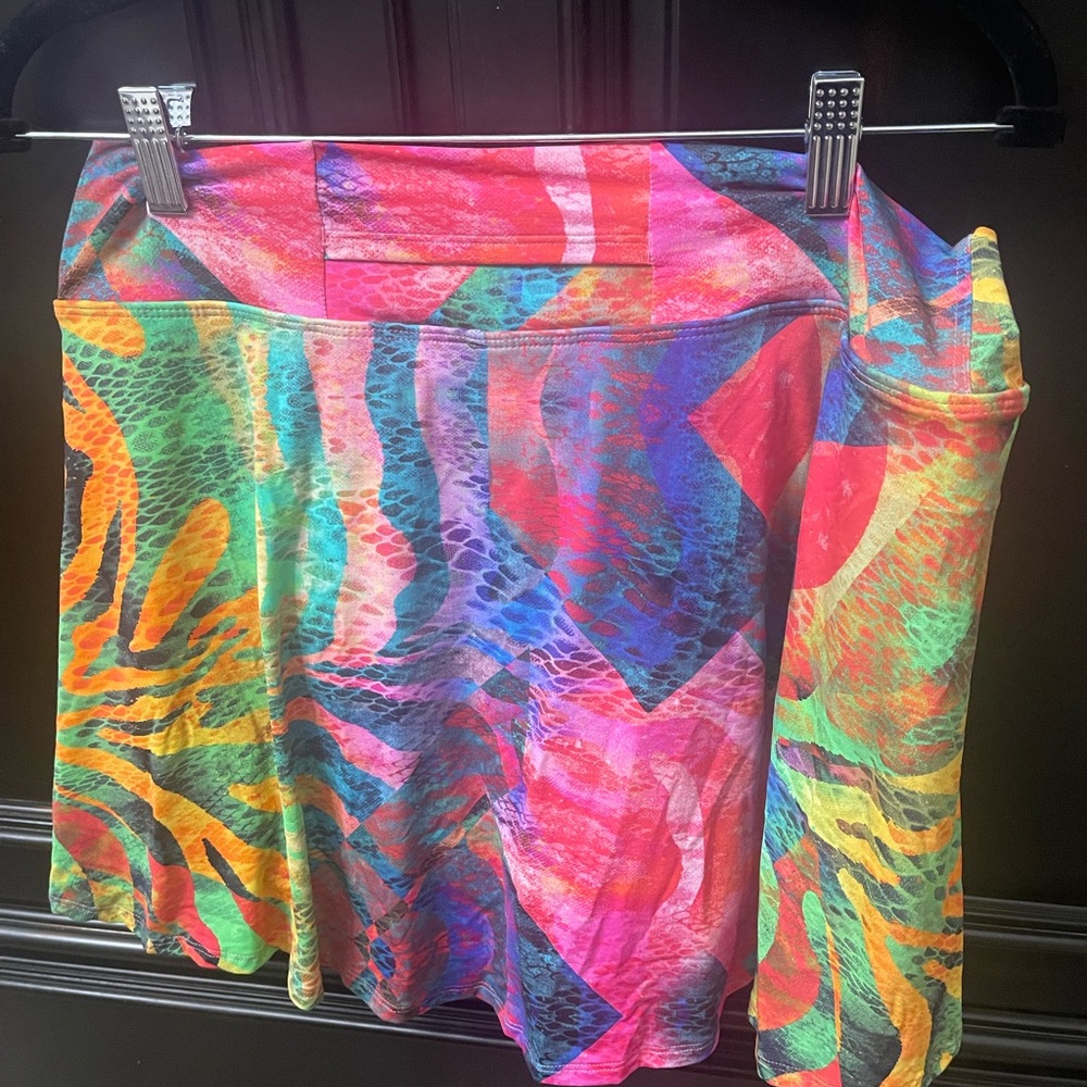 Colorful Abstract Women's Mini Skirt